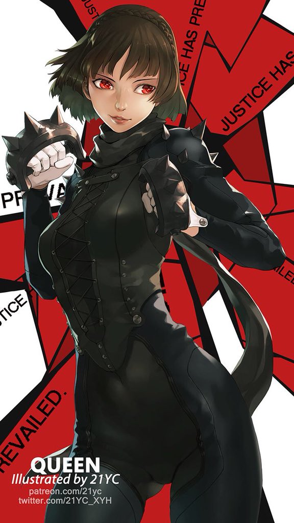 hypeazu's tweet photo. Happy birthday to the best girl in #Persona5, in my opinion at least, Makoto Nijima!!! Thank you for making bookworms look badass! https://t.co/XsxnGbu7a2