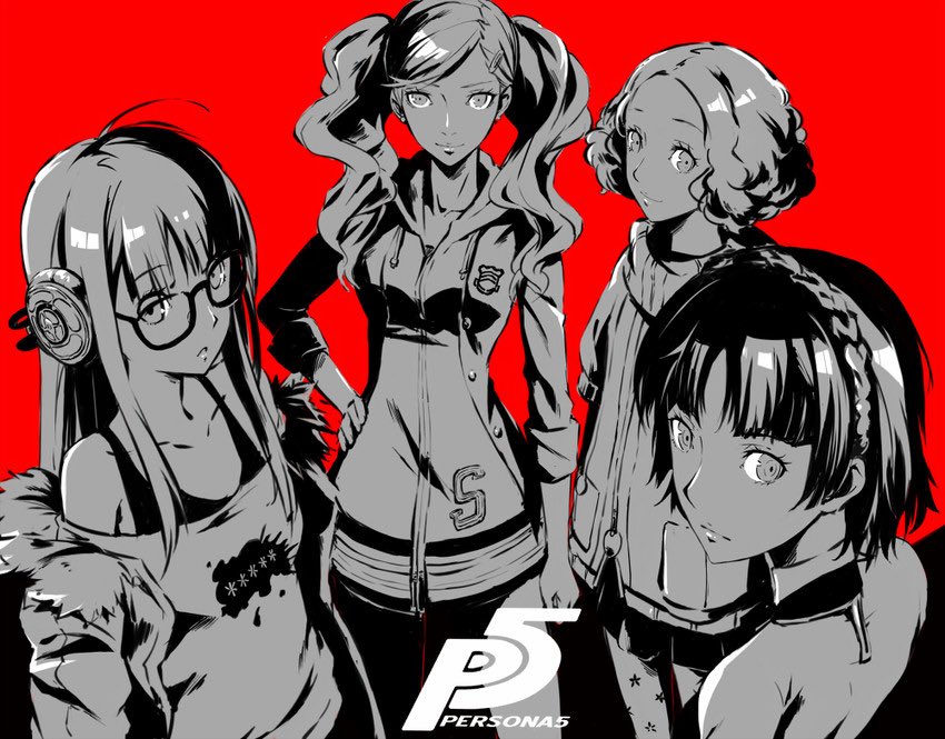 hypeazu's tweet photo. Happy birthday to the best girl in #Persona5, in my opinion at least, Makoto Nijima!!! Thank you for making bookworms look badass! https://t.co/XsxnGbu7a2