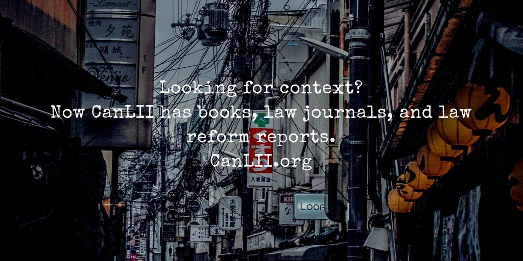 Lexum_inc's tweet image. It is excellent to see the growing list of contributors and available commentary on #canlii powered by #lexum 📖 More commentary! 📖 buff.ly/2HIucNV via @CanLII @pauldalyesq @mgeist @ACLRC @bccla @JP_Boyd_CRILF @BCLawInstitute @NSLAWREFORM @directo74875292