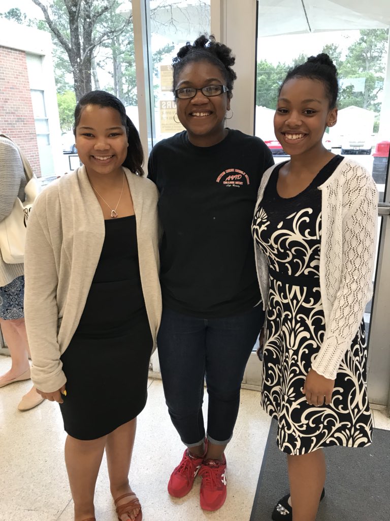 So proud of two former <a href="/HuntersCreekMS/">Hunters Creek Middle</a> Panthers who are presenting at the OCS AVID night! <a href="/OnslowSchools/">Onslow County Schools</a> <a href="/AVID4College/">AVID</a>
