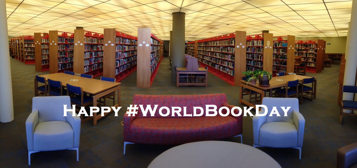 ORULibrary's tweet photo. Did you know that today is #WorldBookDay? The @ORULibrary has over 500,000 ways you can celebrate! https://t.co/glwnvCe5bd