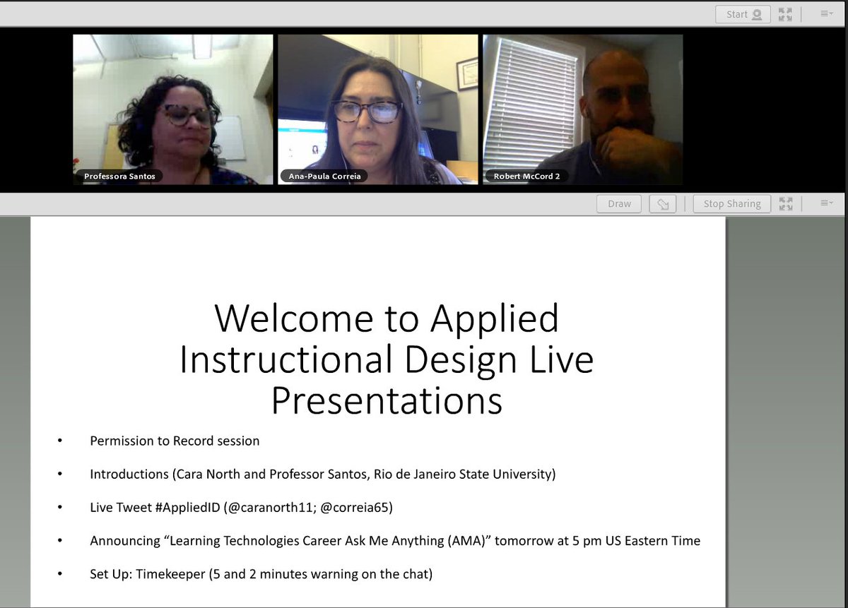 caranorth11's tweet photo. Tonight's special guest for the #AppliedID presentations is @edmeabaiana, visiting from Rio de Janerio State University
cc: @correia65 https://t.co/W1LILFDITZ