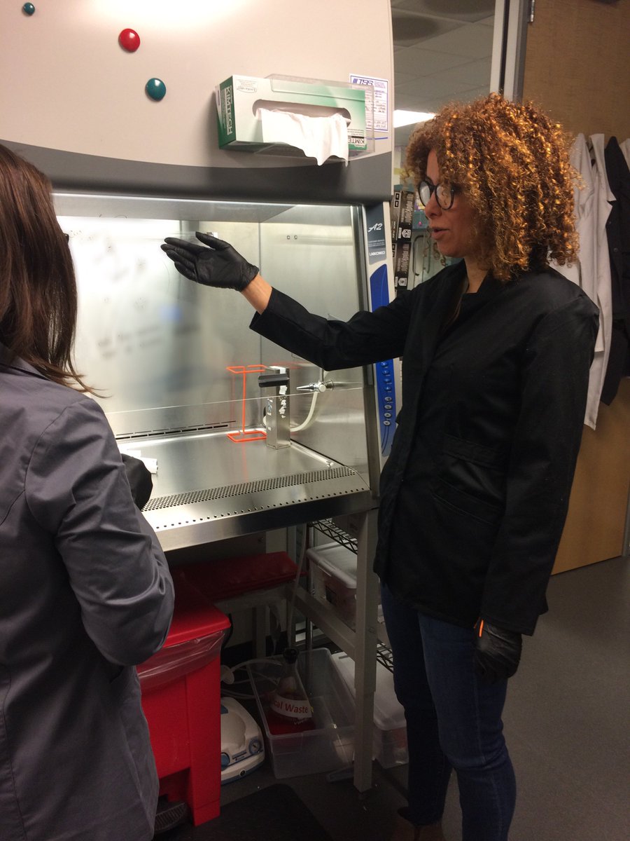 Mercaptor1's tweet photo. @YvonneMaria Schaefer, our #MercaptorDiscoveries Ambassador, came to our lab last week! She brainstormed w/ the team about our mission to beat #brain injury. Yvonne also attended and networked @1HitAway Dinner &amp; Auction. #neuroscience #MondayMotivation #CTE #TBI #concussion #STEM https://t.co/sNyyjVQf46