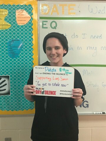 MandarinGSA's tweet photo. It’s that time of year again!  Join us in the Day of Silence THIS FRIDAY, and take pics with us all week!!! #DayOfSilence https://t.co/KqFbk4sYUu