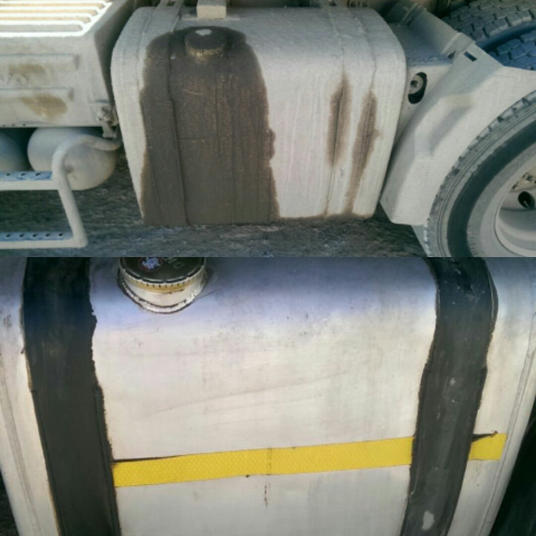 EcoMobileSA's tweet photo. This Diesel tank took us just 2minutes to clean @UDTRUCKSSA @VolvoTrucks #waterless #newgeneco #capetown #savewater https://t.co/tZSxNaC0rC
