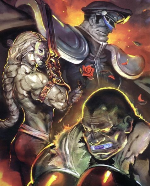 Sad Mos'ART - VEGA/BALROG - STREET FiGHTER #streetfighter