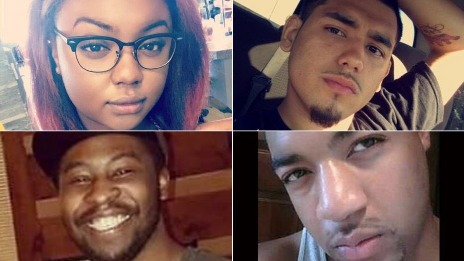 AMarch4OurLives's tweet image. Taurean C. Sanderlin, 29 

Joe R. Perez, 20

Akilah Dasilva, 23

Deebony Groves, 21

These four young people had their whole lives ahead of them.

Remember their faces and names. Fight for them.