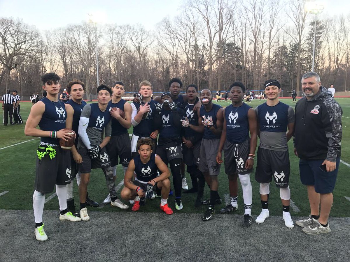 coachschuman's tweet photo. Great picture of the @warrior_kings squad at 7v7 https://t.co/VeejFQCM4k