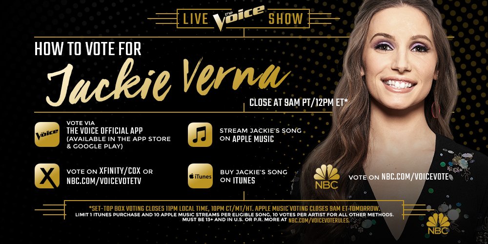 The Voice tweet media