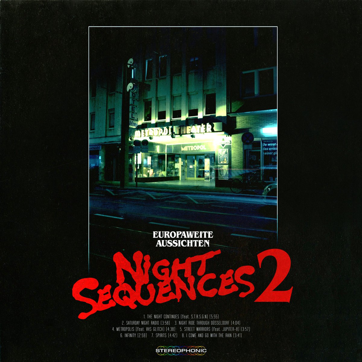 beyondthearcades (@beyondarcaderec) on Twitter photo NEW EP FROM EUROPAWEITE AUSSICHTEN - 'NIGHT SEQUENCES 2'. Featuring @STRSGN, @Mr_jupiter8 and <a href="/VHSGlitch/">VHS Glitch</a>
#synthwave #retrowave #retrosynth #krautrock #ambient NEW EP FROM EUROPAWEITE AUSSICHTEN - 'NIGHT SEQUENCES 2'. Featuring @STRSGN, @Mr_jupiter8 and <a href="/VHSGlitch/">VHS Glitch</a>
#synthwave #retrowave #retrosynth #krautrock #ambient