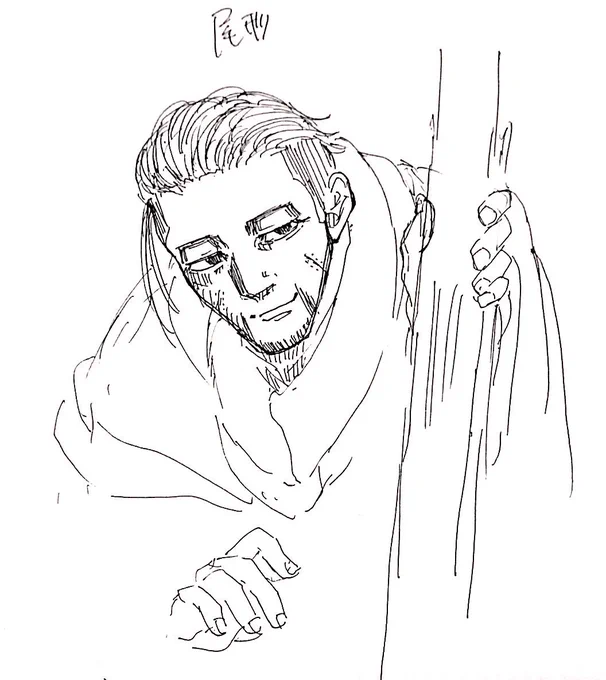 ゴールデンカムイ落書き 