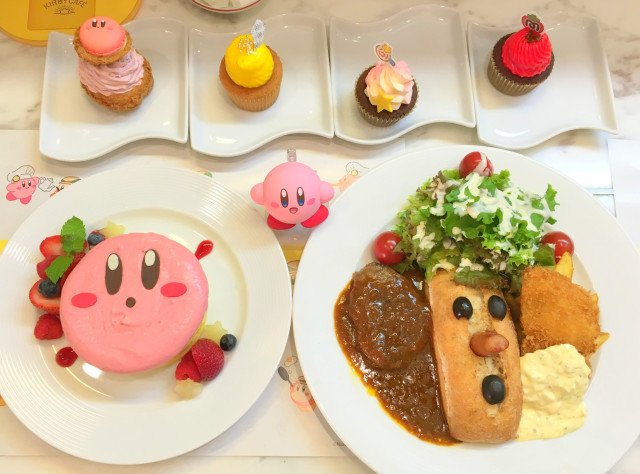 Kirby Cafe in Japan