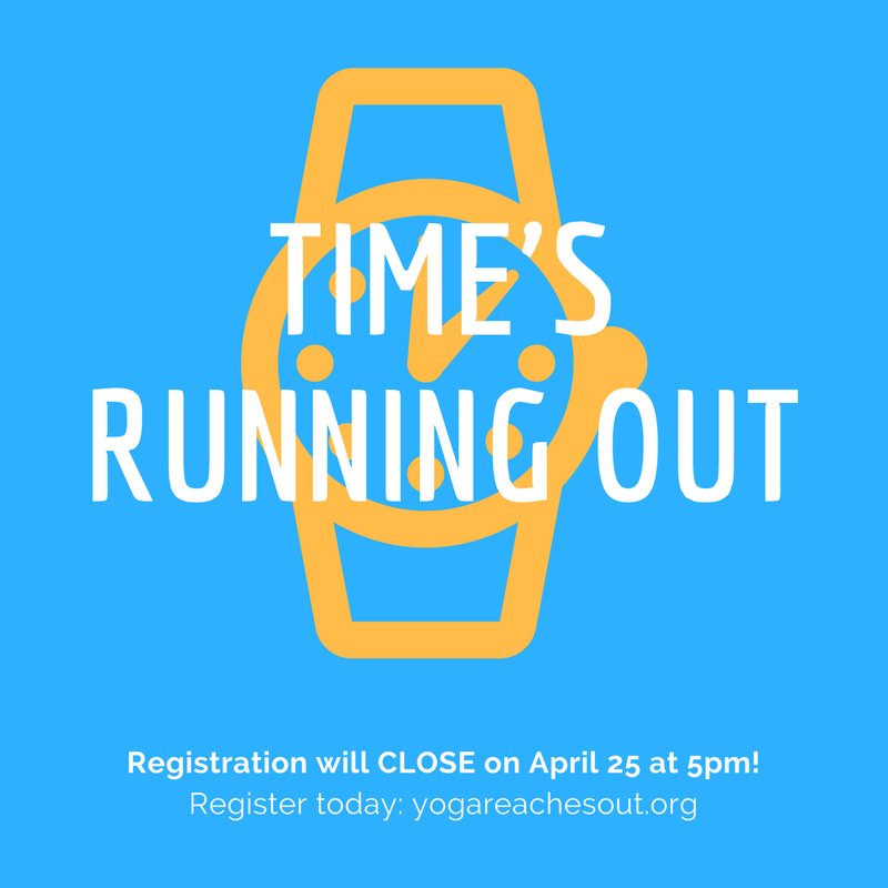 Yoga Reaches Out On Twitter Registration To Join Us Will Close