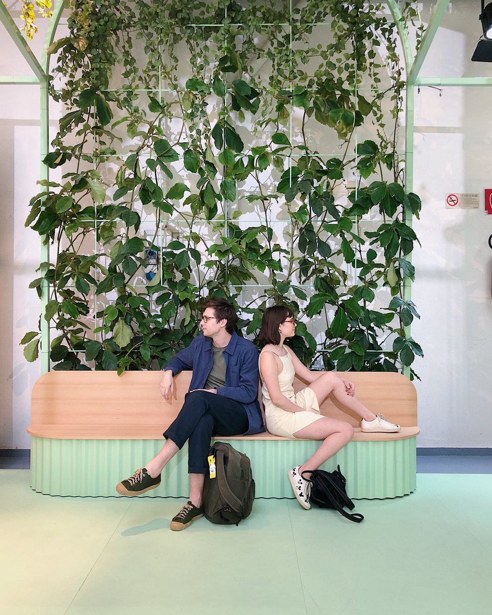 FinnHarries's tweet photo. Double trouble! Last week at Salone Del Mobile. MINI LIVING turned this discuss warehouse in to a conceptual living space. 🌱💚 #MINILiving #BuiltByAll #SaloneDelMobile18 #Advertisement https://t.co/FDmQk7IZDL