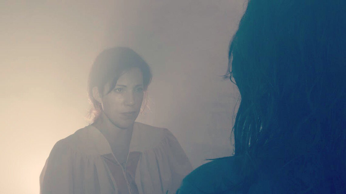 NWHorror's tweet photo. Abigail faces evil #thenewworldhorror #nwhorror https://t.co/RQn0Qq9GJs