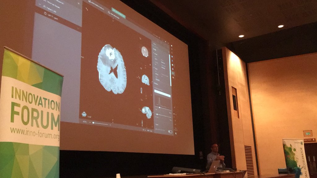 YiLeiT's tweet photo. Live demonstration of @MSFTResearchCam Project InnerEye by Dr Antonio Criminisi at @IF_Cambridge #IFMachineLearning event @Innovation_F https://t.co/nJzhLxNuvd