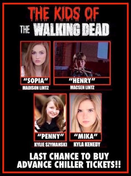 Come see me this weekend at <a href="/ChillerTheatre/">Chiller Theatre</a>!  I'll be there with my Walking Dead friends!  Don't miss it, would love to see you all! NJ-NY-PA