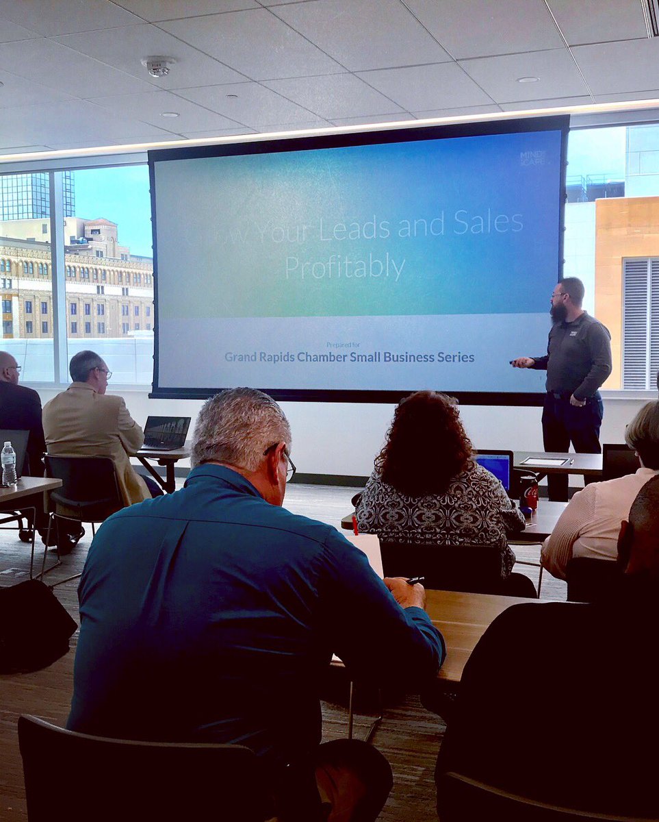 WeAreMINDSCAPE's tweet photo. Our CEO Pete Brand, is currently presenting for the Small Business Series at the @GRChamber !
.
.
#MINDSCAPE #WeAreMINDSCAPE #MindsofMINDSCAPE #GRChamber #GrandRapids #SmallBusiness https://t.co/3Wt8ynjRgc
