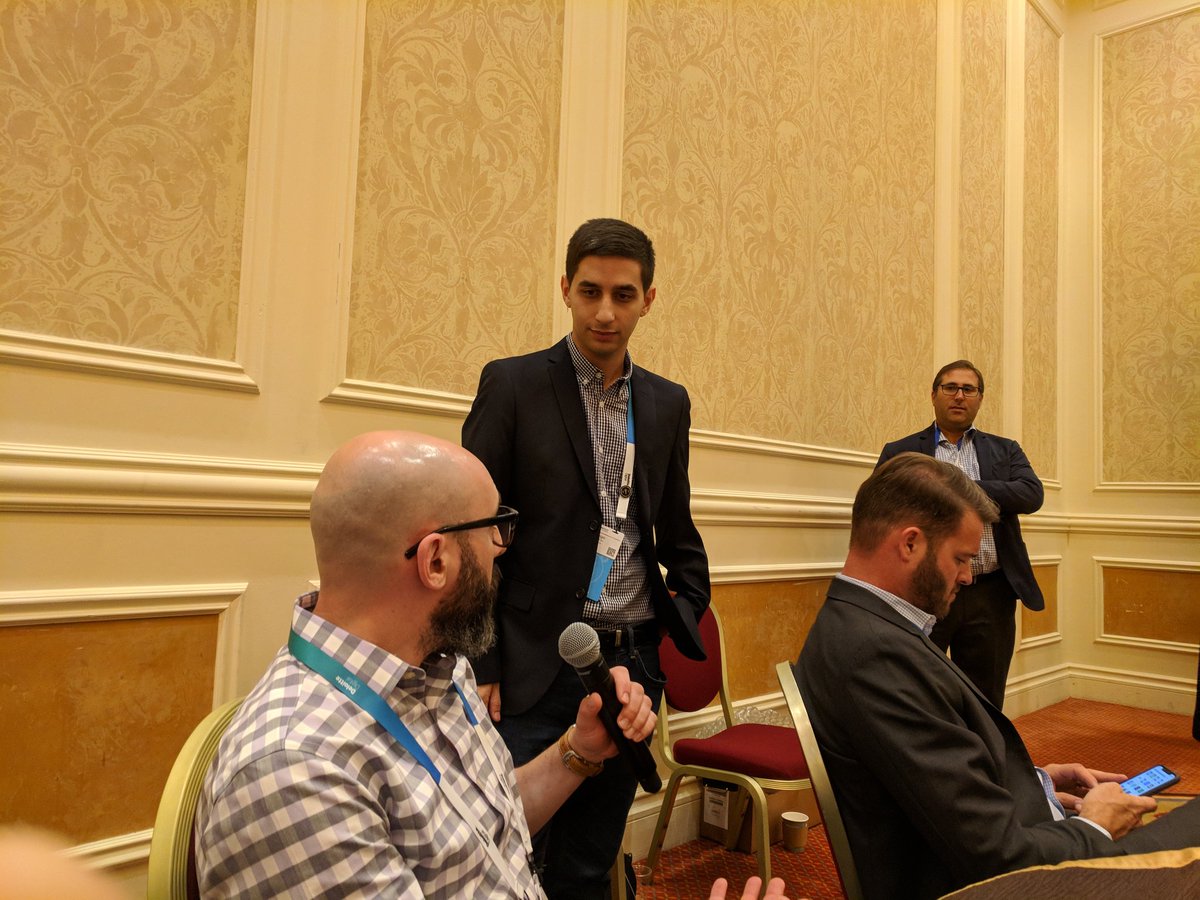 OlegGlu's tweet photo. .@ExploreTheCloud at #SuiteWorld18 CAP day! https://t.co/eLWswHKVQQ