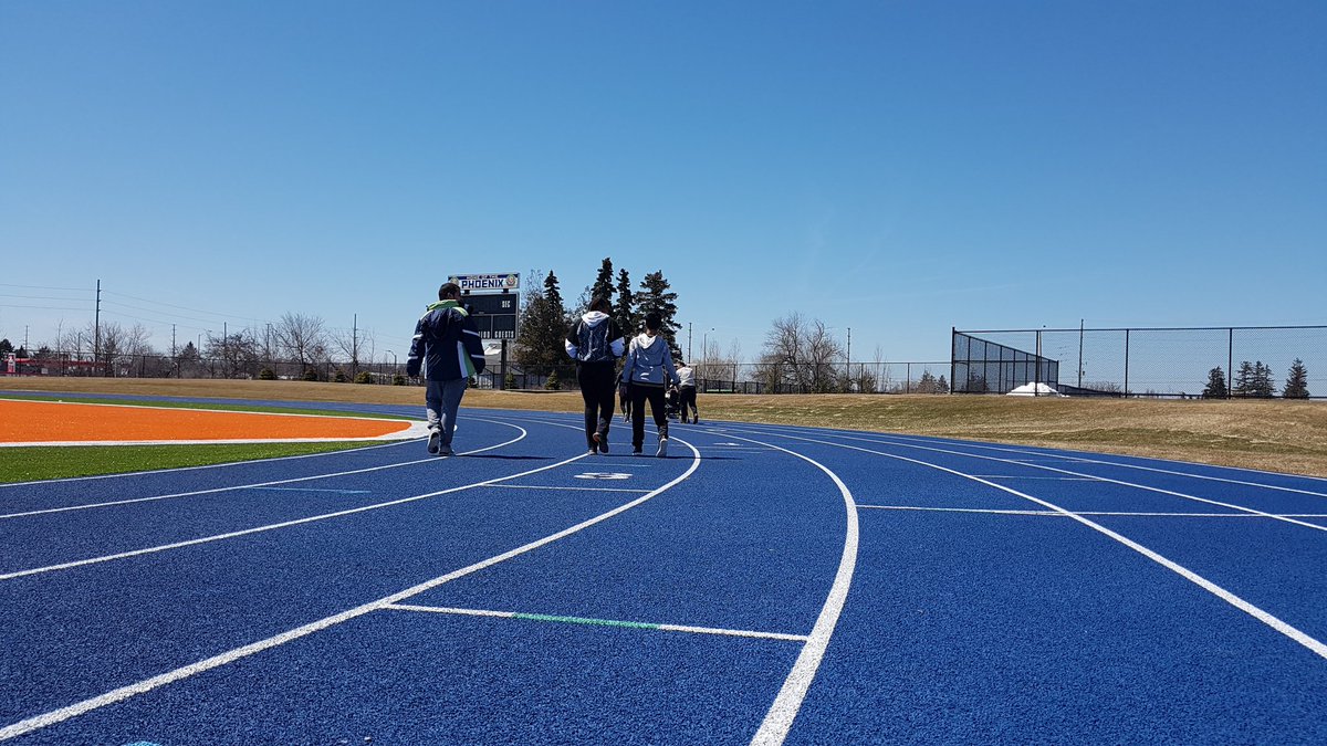 JASS_risewithus's tweet photo. Having our first walk on the @JeanAugustineSS track. So excited for the nice weather...finally!
# springhassprung https://t.co/TGCERMCxqv