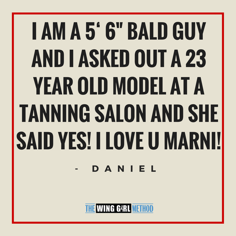 winggirlmethod's tweet photo. Success is not just for #Daniel, it's for you. Got a great story about how #TheWingGirlMethod has helped you? Email me: https://t.co/42hELdz7bY #SuccessIsForYou #GetTheWomanOfYourDreams #WingGirl https://t.co/pQq9oxAK9x