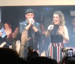 Sanwitch__'s tweet photo. Alfred y Amaia en la #WelcomeESPreparty  Parte 1 https://t.co/B1OBZAzi2J