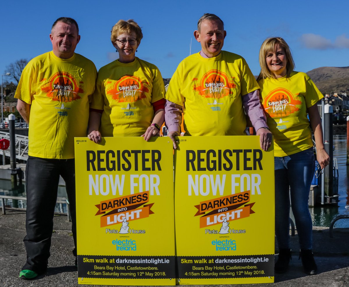 DILCTB's tweet photo. Castletownbere DIL encourages you to sign up online for this years walk For @PietaHouse. We are holding a community engagement day in Super Value on Sat 28th April 10am - 1pm. Bring ur eircode and credit card so you can input ur details. Thank u for ur continued support #DIL2018 https://t.co/e46eimCfp1