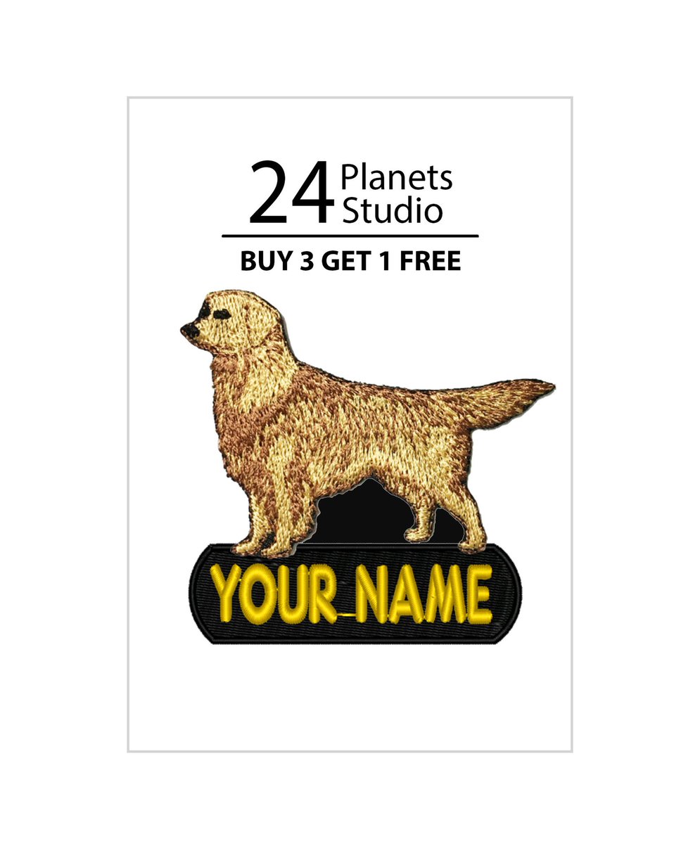 24PlanetsStudio's tweet photo. #GoldenRetriever Iron on Patch by 24 Planets Studio
#24PlanetsStudio #jeans #jackets #patches #irononpatch #dog #dogs https://t.co/Fvag82q0Dz