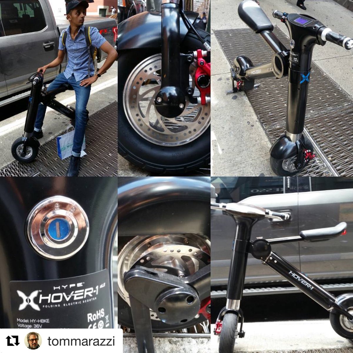 ridehover1's tweet photo. In New York
28mph max 4hour battery life #hover1 #electric #foldable #affordable #onlyinnewyork #onlyinsoho #hip #speed #ride #thecity #city #bigapple #citylife #hoverboard #skate #bicycle #bicicleta #bike #emobility #mobile #mondaymotivation #nyc #newyork #Repost @tommarazzi https://t.co/xwobuEFjKh