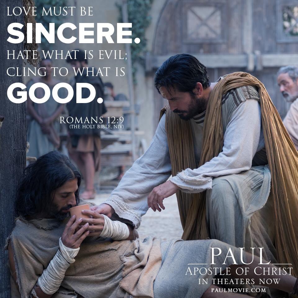 Witness this powerful story of love. See Paul, Apostle of Christ in theaters today! #PaulMovie #JimCaviezel #JamesFaulkner