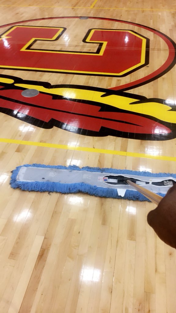 CoachMcKissic's tweet image. Was sweeping the gym floor earlier. I hear a kid yell out 

&quot;Coach why don&apos;t you just let the janitor sweep the floor&quot; 

#LearningMoment The Bible says don&apos;t despise the days of small beginnings.

In other words take care or the little stuff &amp;amp; he will trust you with the big stuff