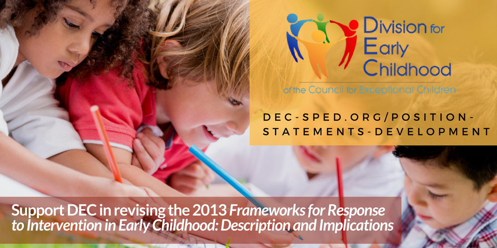 Kristie_PF's tweet photo. Get involved and help @decsped update the position statement on multi-tiered models in #earlychildhood- our work is not possible without you!: https://t.co/4RFuKEZv7N #RTI #MTSS https://t.co/AjqD6qJtdI