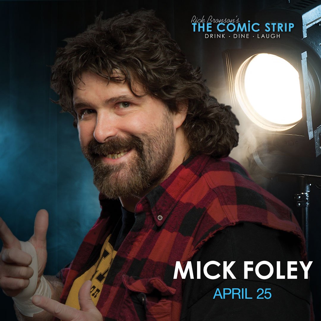 ComicStripWEM's tweet photo. 🚨THIS WEEK IN COMEDY🚨at @ComicStripWEM in @Official_WEM TONIGHT #BattleToTheFunnyBone. TUE #FunniestPersonWithADayJobContest continues. WED @RealMickFoley #20YearsOfHellTour. THU-SUN @adamraycomedy from #MadTV! INFO & TIX HERE: https://t.co/FzPDiixUGc https://t.co/YguypCk37P