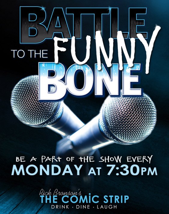 ComicStripWEM's tweet photo. 🚨THIS WEEK IN COMEDY🚨at @ComicStripWEM in @Official_WEM TONIGHT #BattleToTheFunnyBone. TUE #FunniestPersonWithADayJobContest continues. WED @RealMickFoley #20YearsOfHellTour. THU-SUN @adamraycomedy from #MadTV! INFO & TIX HERE: https://t.co/FzPDiixUGc https://t.co/YguypCk37P