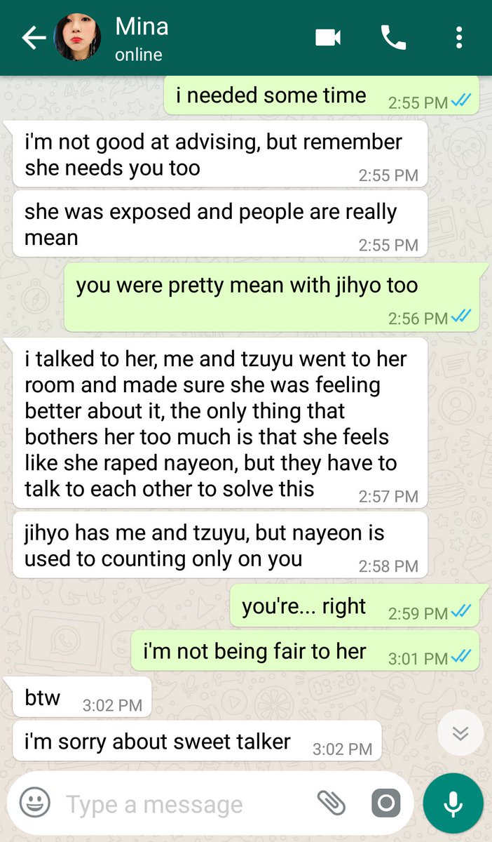 [jeongyeon/mina] not fair