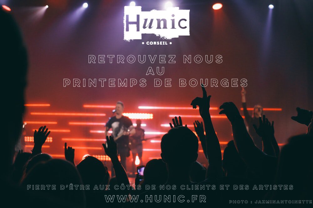 Hunic_Conseil's tweet photo. @PrintempsDB à demain ... Notre équipe aux côtés de nos clients .. on a hâte de voir @juliettearmanet @SansonOfficiel @catherineringer @LaRingarde #livemusic #printempsdebourges #festivalring https://t.co/A0rXKnOM81