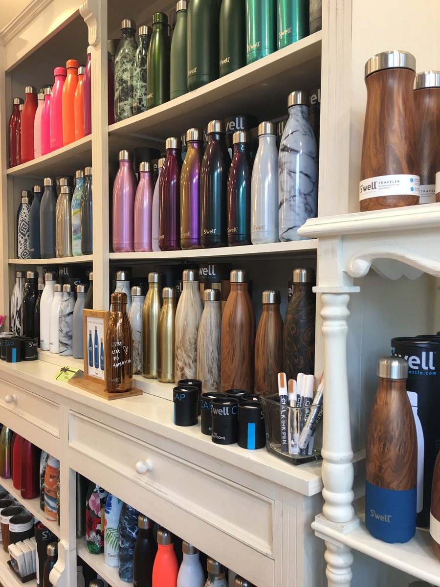 The choices are endless here at Bel! 💦 Customize your <a href="/swellbottle/">S'well</a> with your monogram &amp; a new cap color. 
•
•
•
• #swell #swellbottle #personalize #monogram #custom #choices #belboutique #boutique #shoplocal #endlessoptions #gifts #drinkmorewater #newarrivals