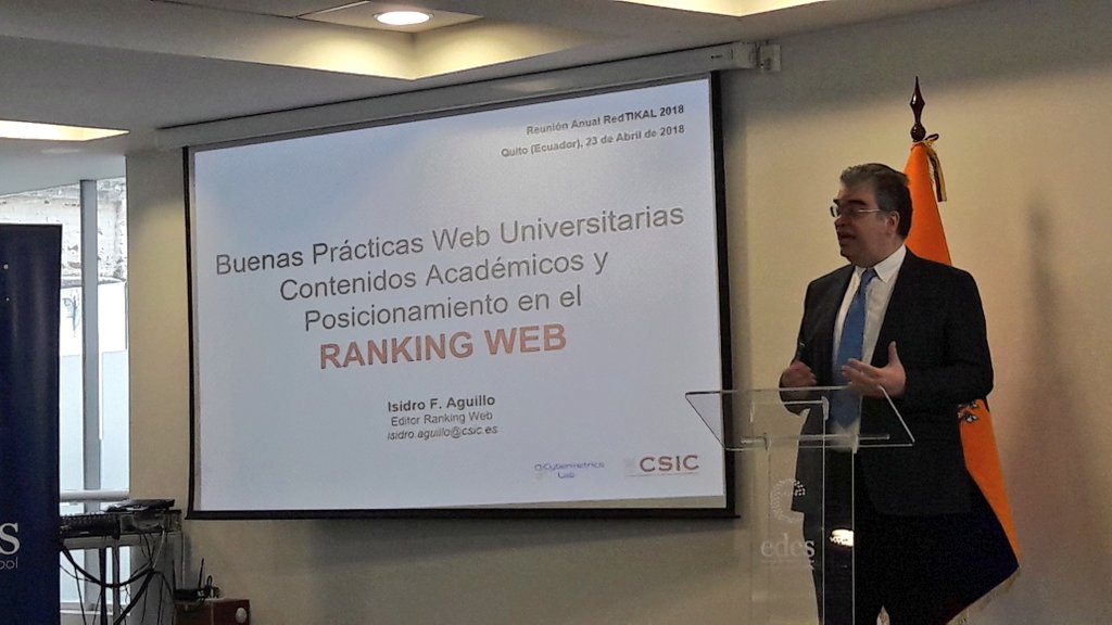 upsalesianaec's tweet photo. @upsalesiana participa en la reunion de #Redtikal organizada por la @eoi con @isidroaguillo @utpl @usanmarcos @UExternado @UCAMMurcia @uautonomachile @PUCMM @UNMSM_ #ViveUPS https://t.co/V3wu3e5rL9 https://t.co/I7Cv3uL7Fp