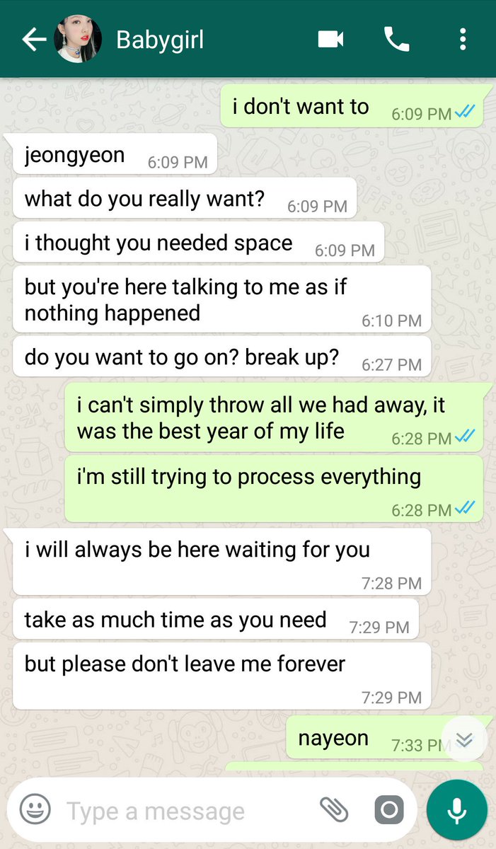 [jeongyeon/nayeon] i still love you