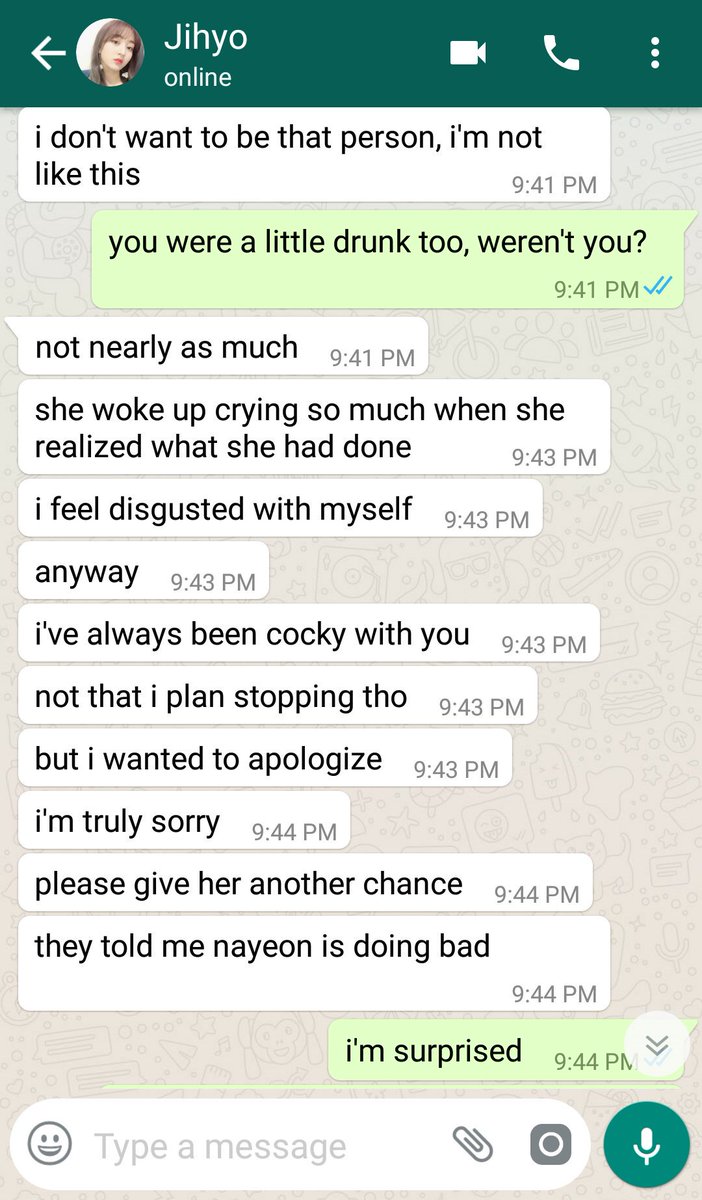 [jeongyeon/jihyo] be strong