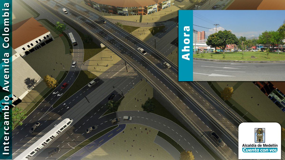 AlcaldiadeMed's tweet photo. 👉🏽✔️ Así será el Corredor de la 80. 🛣️👍🏽 Trabajamos por el desarrollo vial y la movilidad sostenible de nuestra ciudad. #SostenibilidadYConfianza https://t.co/FiAtumvVv2