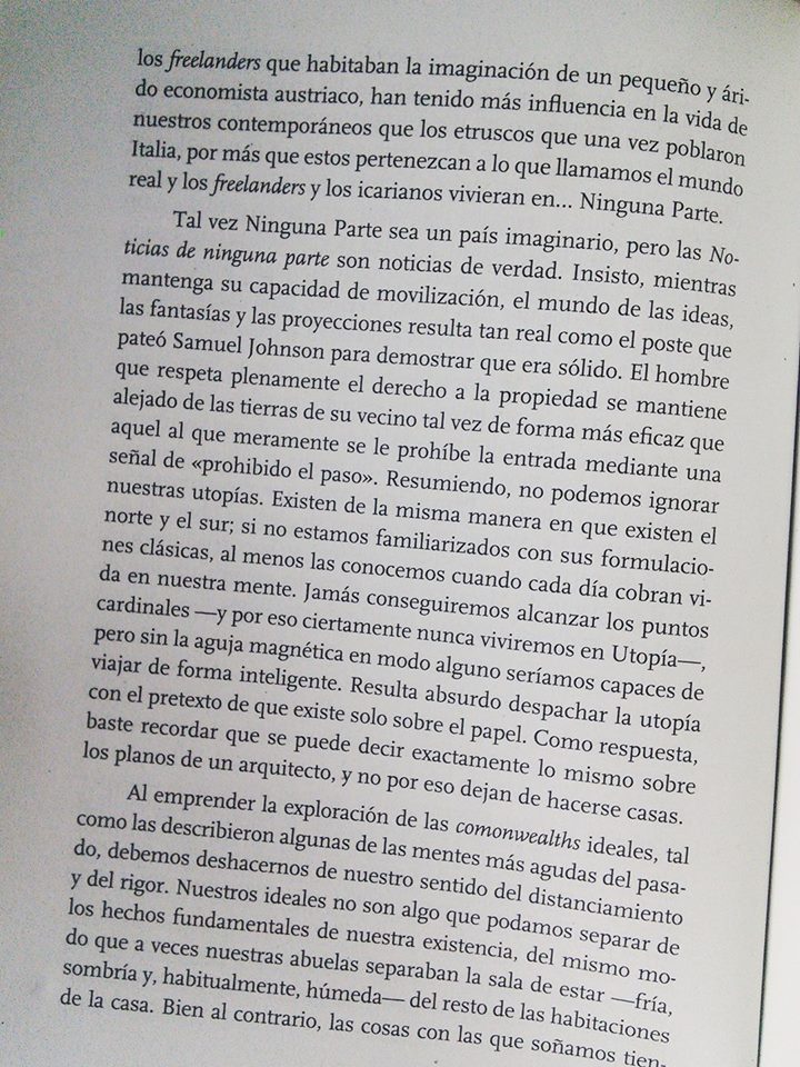 Feliz Día del Libro! Para celebrarlo, un extracto de Historia de las Utopías de Lewis Munford sobre el poder de lo imaginado. #DiaDelLibro #DiaDelLibro2018