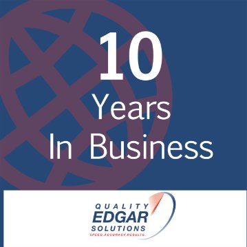 QualityEDGAR's tweet photo. Why #Trust #QES? We have years of experience and pride ourselves on being problem solvers. #10Years #LongTermBusiness #QualityEdgarsSolutions #ProblemSolver https://t.co/EunfbKXN5D