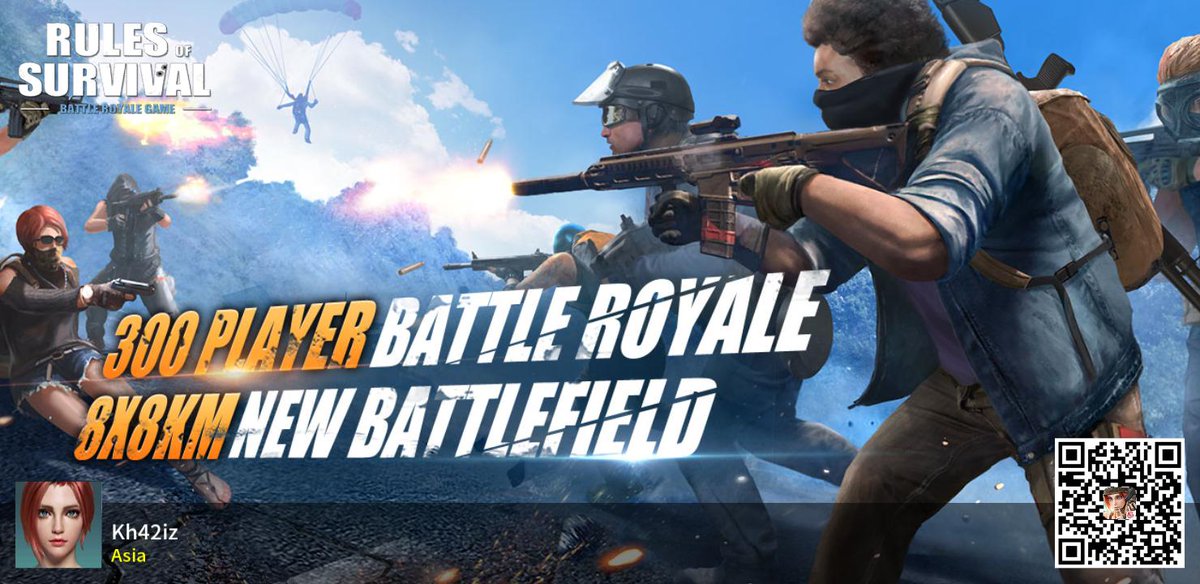 gogobaebae's tweet photo. #RulesofSurvival https://t.co/K9Zg4iWJW7