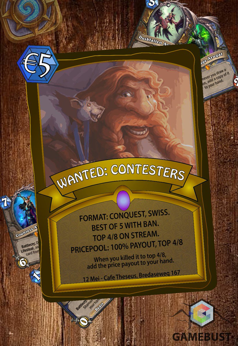 projectgamebust's tweet image. Our new @HSesports Tournament will be on the 12th of May, hope to see you there!