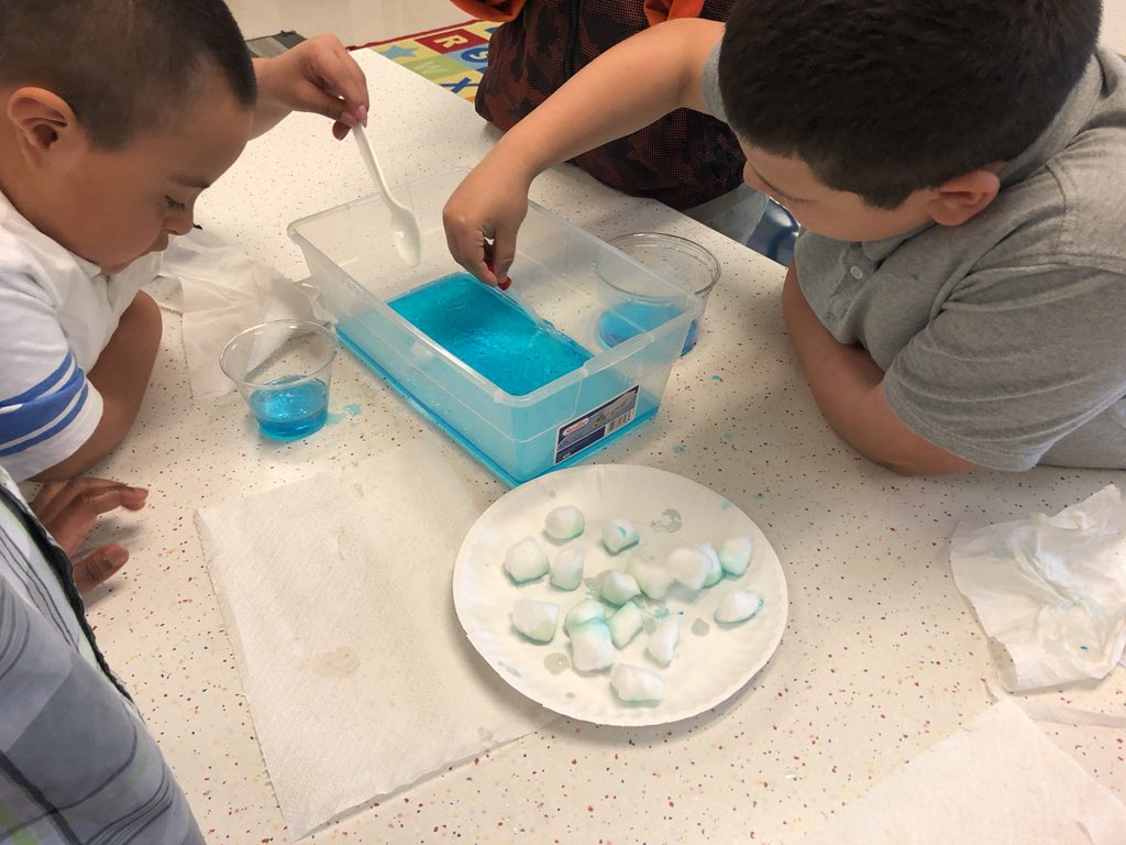 LibertyParkSTEM's tweet photo. How to clean up oil spills. #earthdaystem @libertyparkelem #lpsoars #WarrenMatters https://t.co/fm258k7DYX