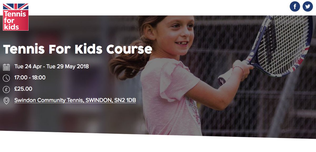 #tennisforkids at Swindon Community Tennis.  Tennis for Kids is a starter course introducing tennis to children in a fun environment. Only £25 which includes a personalised t-shirt, Babolat racket and balls. Visit bit.ly/2HoZczo #WiltsLta #tennisfun