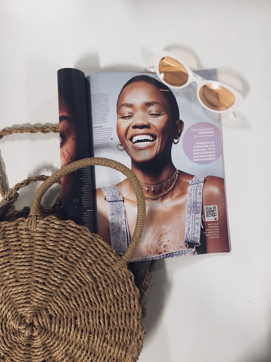 IamAbongwe's tweet image. “Being pretty is internal, not external - it’s a quirk someone has that makes them beautiful”
Find me in the #MayIssue of @cosmopolitansa  #COSMOBeaYoutiful #COSMOBeauty