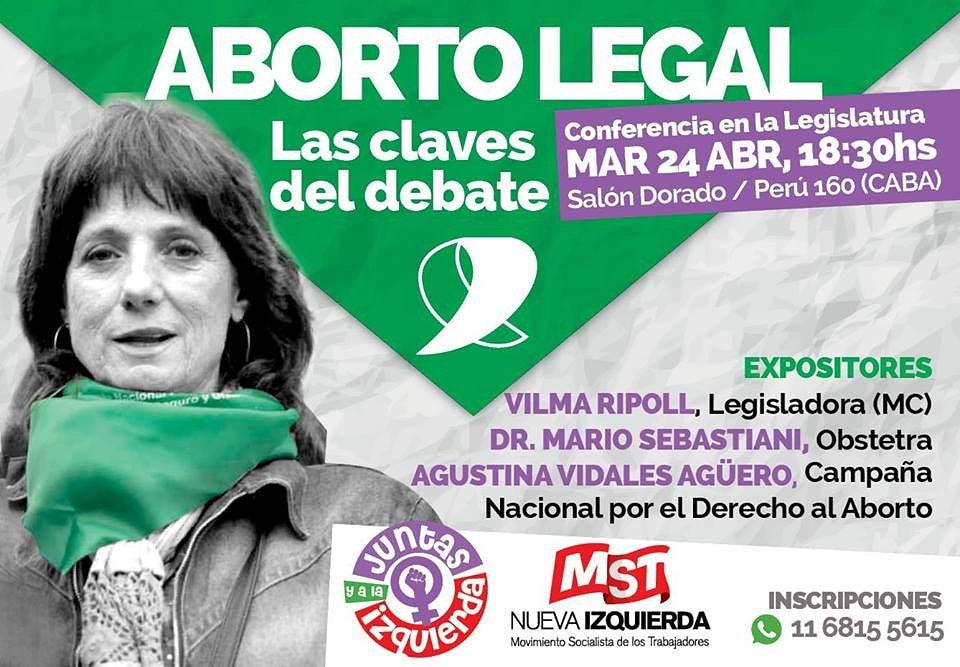 JSdelMST's tweet photo. #BancoAVilma Un fiscal cavernícola la ataca, nosotrxs la defendemos. Este martes todxs a la Legislatura por el aborto legal, seguro y gratuito en el hospital 
#Abortolegalya https://t.co/seVYYIyUWf