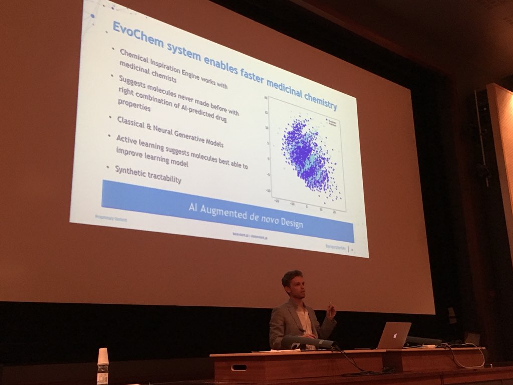 YiLeiT's tweet photo. @benevolent_ai pushing the boundaries of known biological targets and chemical space @IF_Cambridge @Innovation_F #IFMachineLearning https://t.co/O2MOlnlFHW